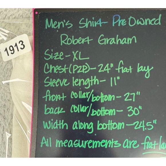 Robert Graham White Polo Shirt XL Classic Fit Embroidered Devil Logo Made - Peru - Picture 12 of 13